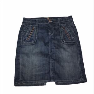 7 for all mankind randee jean skirt
